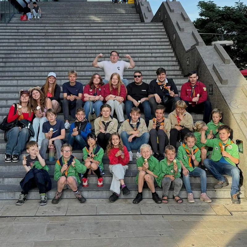 Scouting Euregio groepsfoto