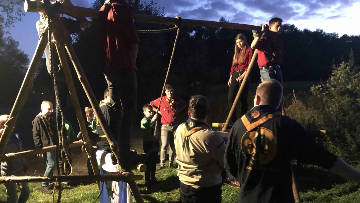 Scouting activiteit